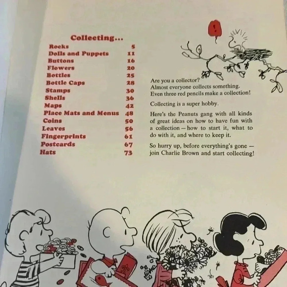 Charlie‎ Brown's Super book of Things to Do & Collect 1975 Vintage UFS - Picture 7 of 7